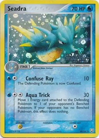 Team Rocket Returns Seadra #48/109 reverse holo